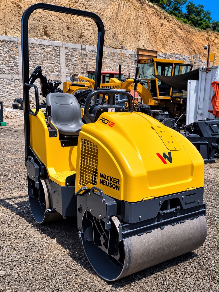 Vibrocompactador Hombre a bordo Wacker Neuson RD12 2016