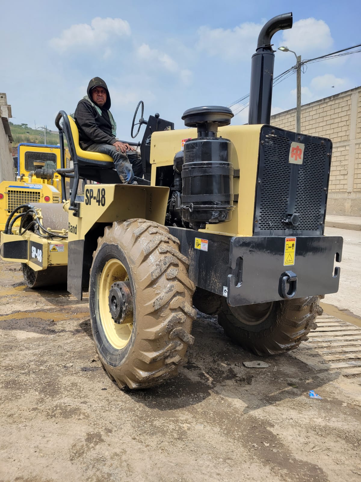 Vibrocompactador Ingersoll Rand SP-48