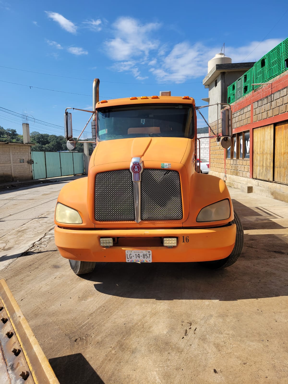 Pipa de agua Kenworth